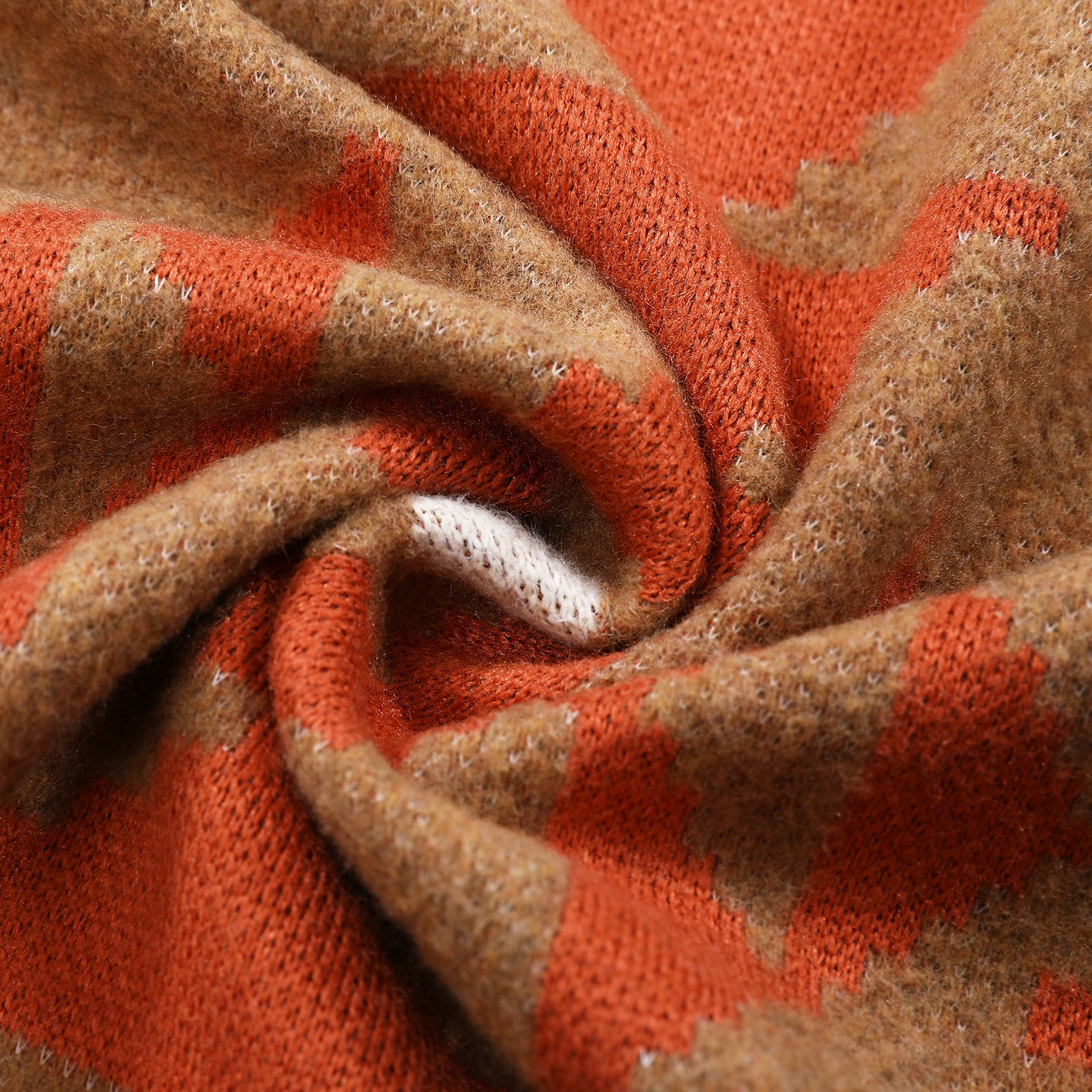 Morocco Khaki Acushla Merino Wool Blanket